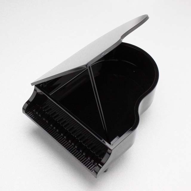 アクリル Box グランドピアノ 《ブラック》 500521 ☆ 音楽雑貨