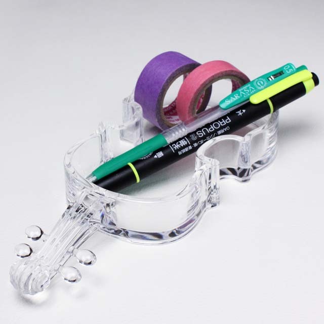 アクリル トレイ 弦楽器 《シャンパンゴールド》 289818 音楽雑貨