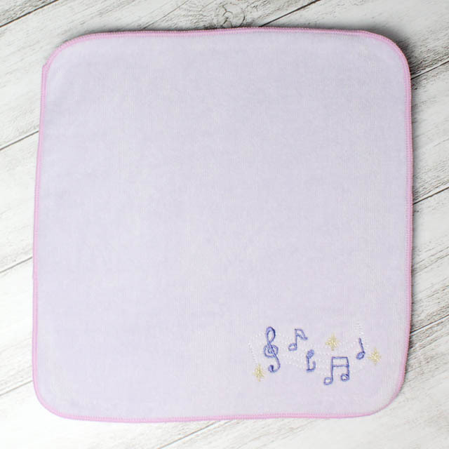 ゆるふわタオルハンカチ 《 音符 》 471793 音楽雑貨・アクセサリー