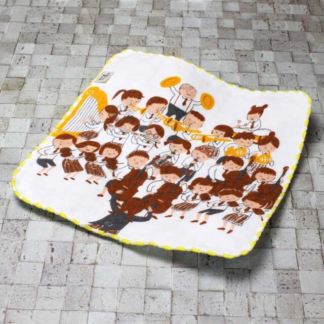 ShinziKatoh 《 マーチング・バンド 》 フェイスタオル 456028