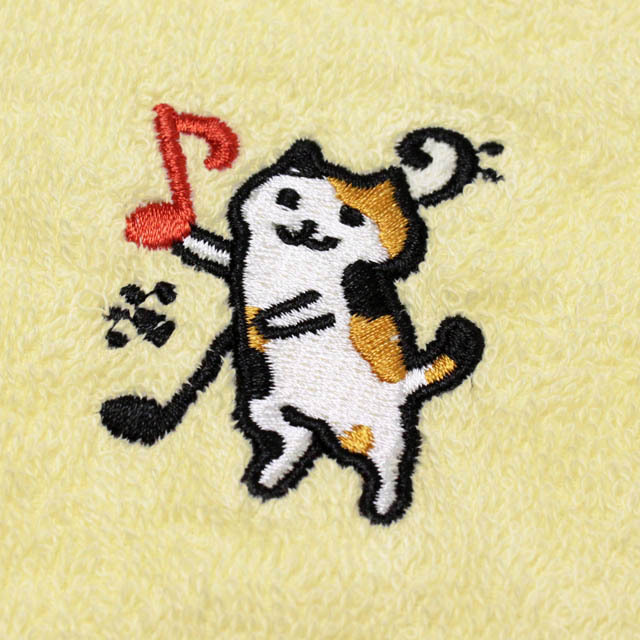 音楽風水タオルハンカチ 《 きいろ〜金運＆全体運 》 312358 音楽雑貨