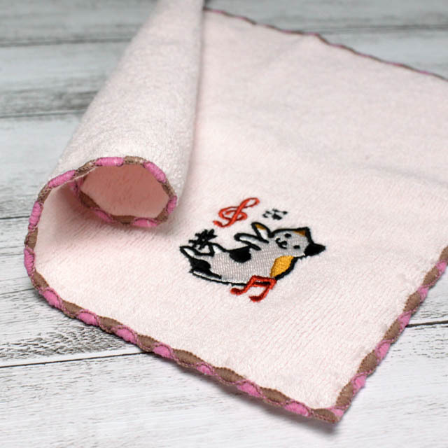 音楽風水ハンカチ ト音記号 音符 シャープ 音楽雑貨 音楽グッズ 発表会記念品