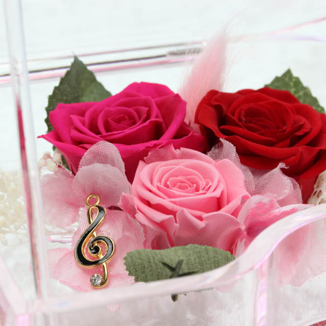 グランドピアノ Piano ピアノフラワー フラワーアレンジメント プリザーブドフラワー 音楽グッズ 音楽ギフト 音楽雑貨 ピアノギフト