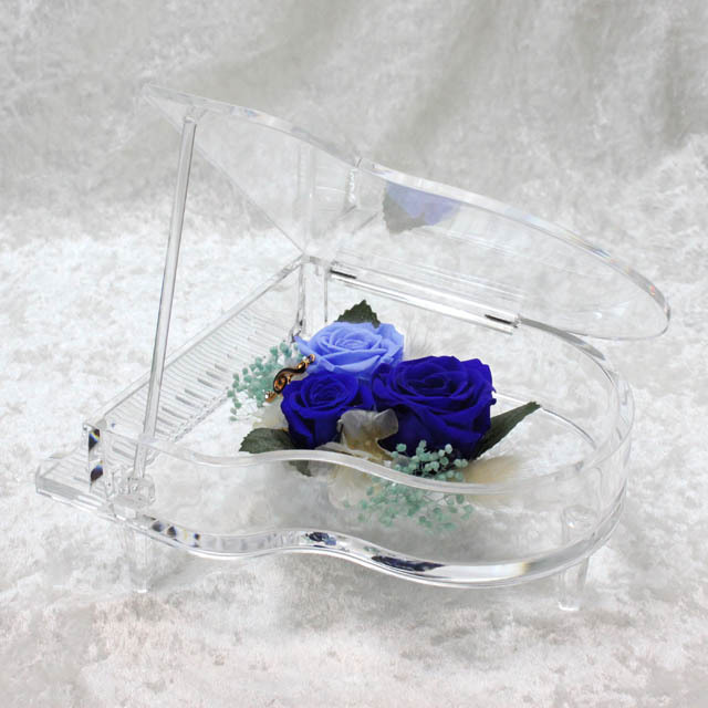 グランドピアノ Piano ピアノフラワー フラワーアレンジメント プリザーブドフラワー 音楽グッズ 音楽ギフト 音楽雑貨 ピアノギフト