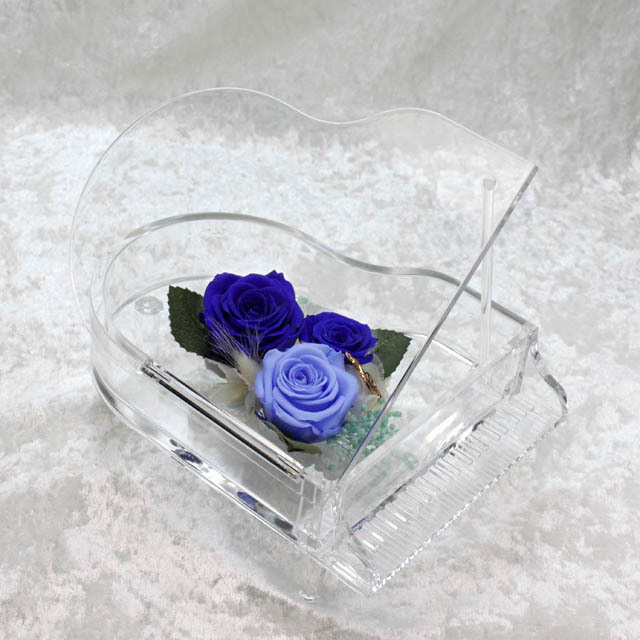 グランドピアノ Piano ピアノフラワー フラワーアレンジメント プリザーブドフラワー 音楽グッズ 音楽ギフト 音楽雑貨 ピアノギフト