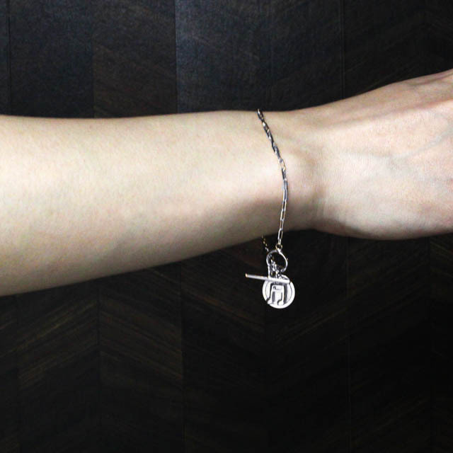 シルバー ブレスレット ２連16分音符 音楽アクセサリー 音楽雑貨 音楽ギフト