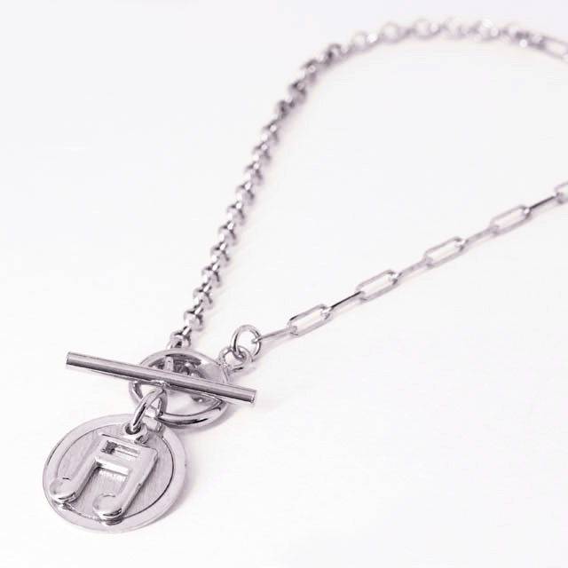 シルバー ブレスレット ２連16分音符 音楽アクセサリー 音楽雑貨 音楽ギフト