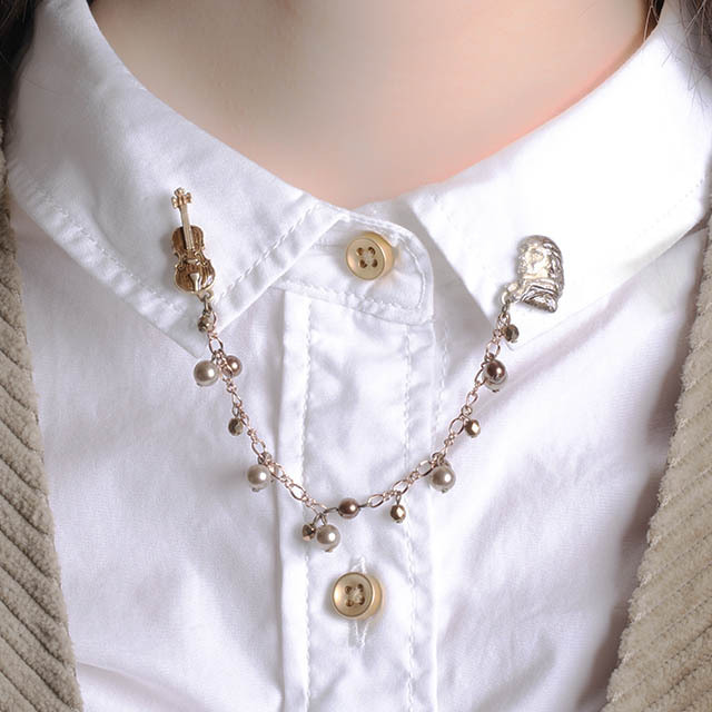 ヴァイオリン ストラディバリ タックピン 音楽雑貨 音楽ギフト 音楽アクセサリー