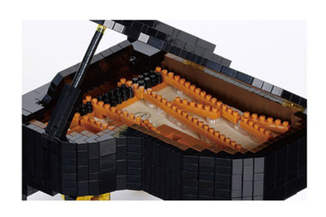 ナノブロック KAWAI グランドピアノ 音楽雑貨 音楽グッズ 音楽ギフト