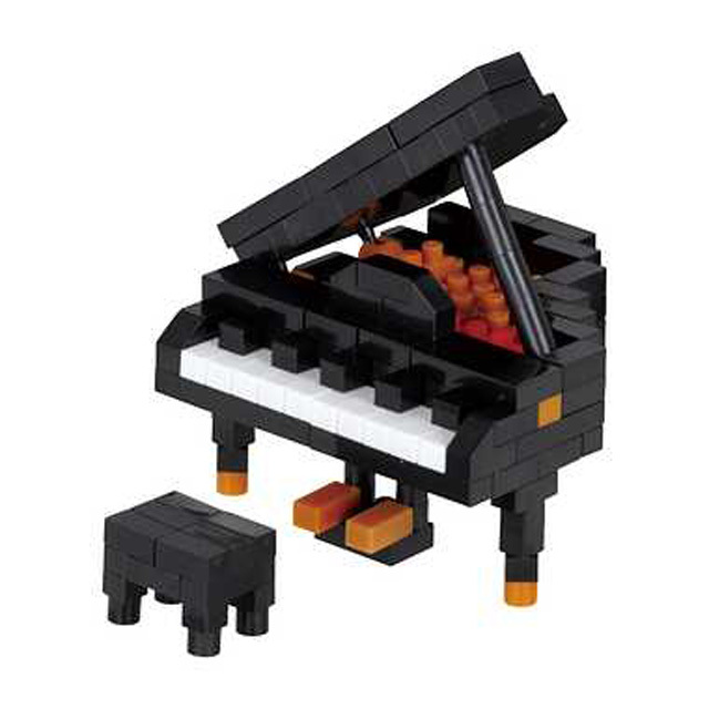 ナノブロック グランドピアノ Piano  音楽雑貨 音楽グッズ 音楽ギフト