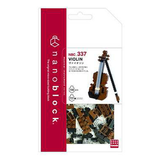 ナノブロック ヴァイオリン Violin  音楽雑貨 音楽グッズ 音楽ギフト