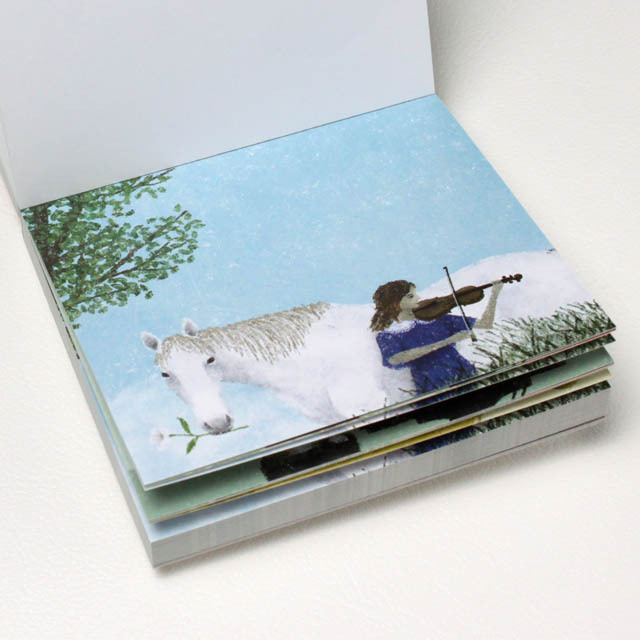 ブロックメモ ハミング ヴァイオリン ウクレレ トランペット ピアノ 音楽雑貨 音楽グッズ