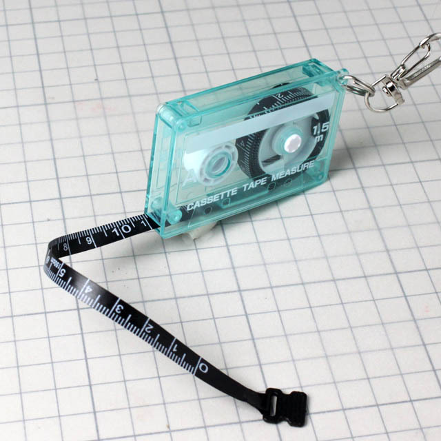 カセットテープ メジャー 巻尺 音楽雑貨 音楽グッズ
