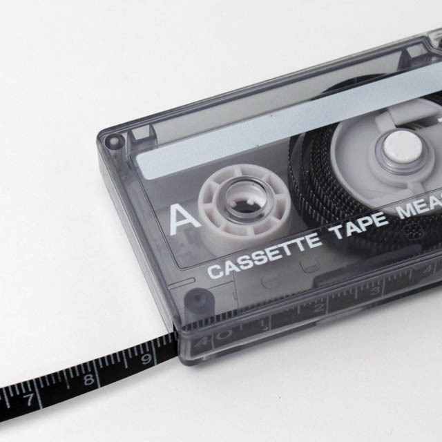 カセットテープ メジャー 巻尺 音楽雑貨 音楽グッズ