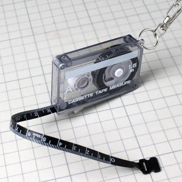カセットテープ メジャー 巻尺 音楽雑貨 音楽グッズ
