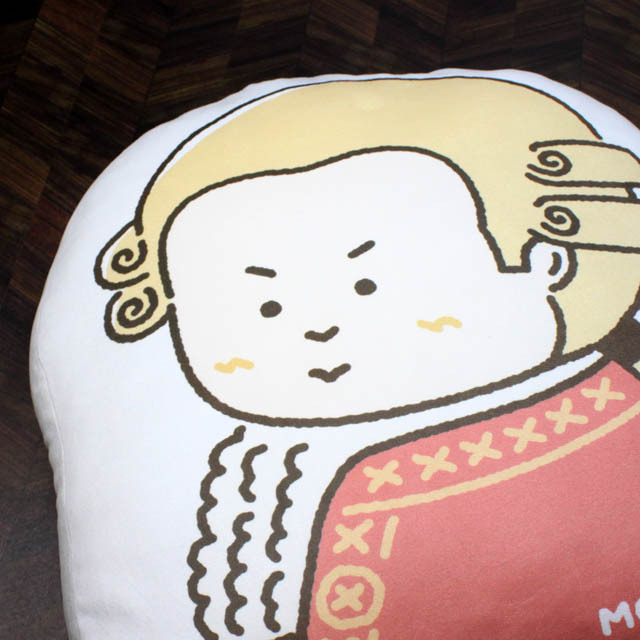 モーツァルト Mozart 作曲家 ピロー クッション 音楽雑貨 音楽グッズ 音楽ギフト