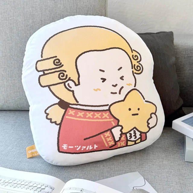 モーツァルト Mozart 作曲家 ピロー クッション 音楽雑貨 音楽グッズ 音楽ギフト