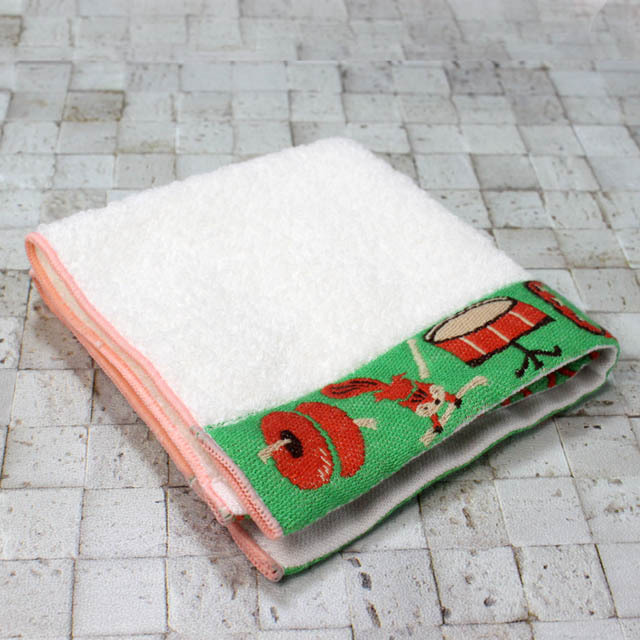 パーカッション 打楽器 ヘム・ムジカ タオルハンカチ 音楽雑貨 音楽グッズ 音楽ギフト