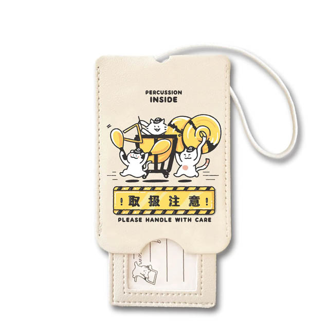 楽器便 ラゲッジタグ パーカッション ティンパニ Percussion 音楽雑貨 音楽グッズ 音楽ギフト