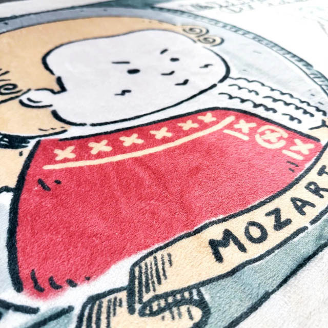 ClassicalBank ブランケット モーツァルト Mozart フィガロの結婚資金 音楽雑貨 音楽グッズ