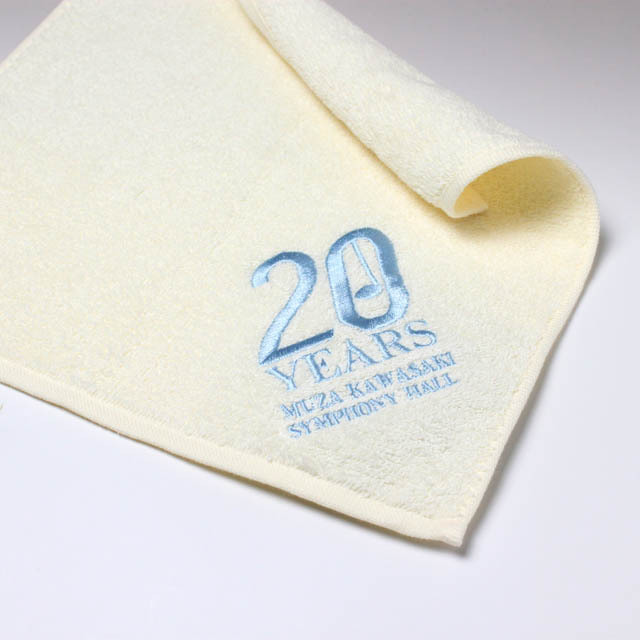 ミューザ・オリジナル》 開館20周年今治ハンドタオル 音楽雑貨