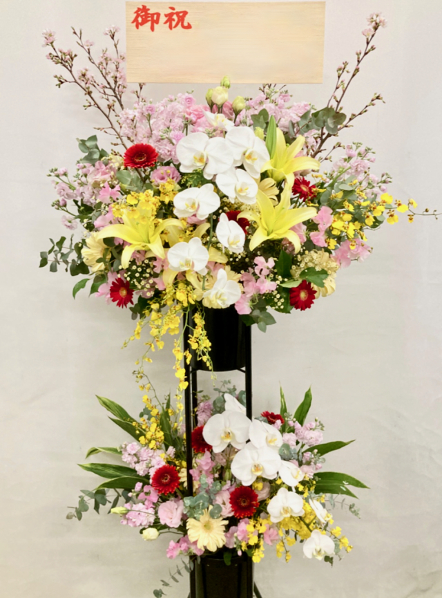 スタンド花　3万円コース（送料別・回収料込み）