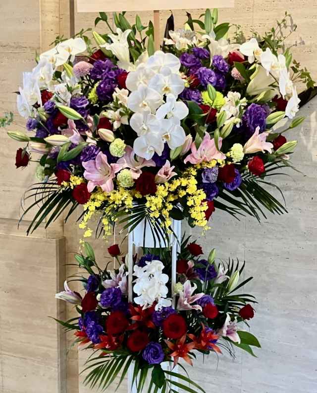 スタンド花　4万円コース（送料別・回収料込み）