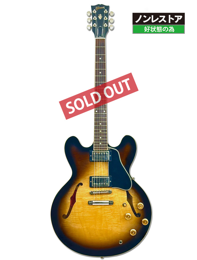2006年 Gibson ES-335 Vintage Sunburst【製後20歳】 プレミアム