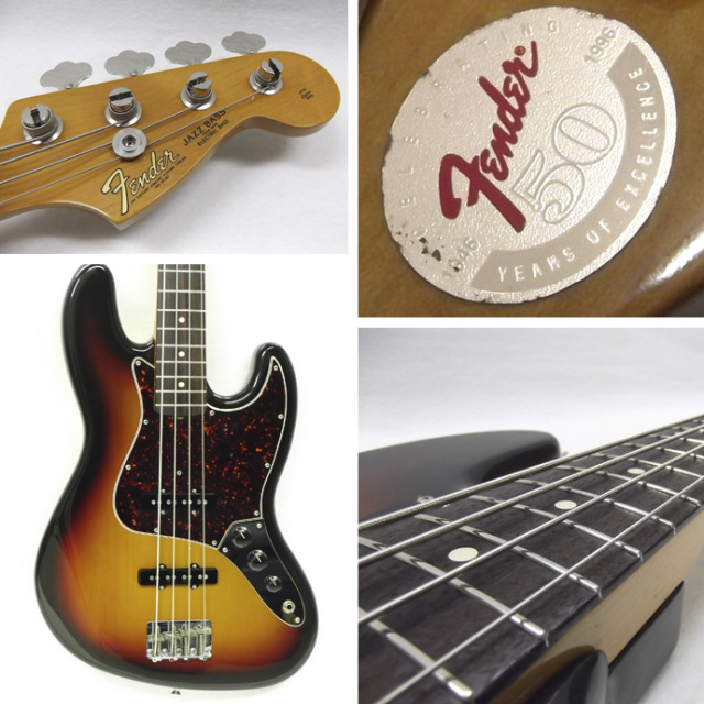 1996年 Fender Jazz Bass 50周年記念モデル プレミアム ユーズドギター 