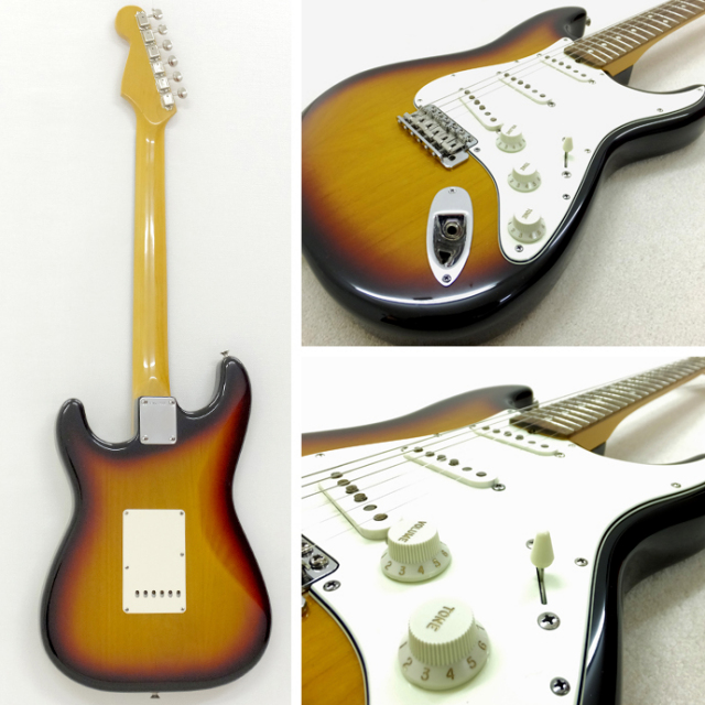 1993年 Fender Stratocaster 3tone Sunburst