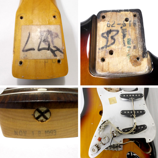 1993年 Fender Stratocaster 3tone Sunburst