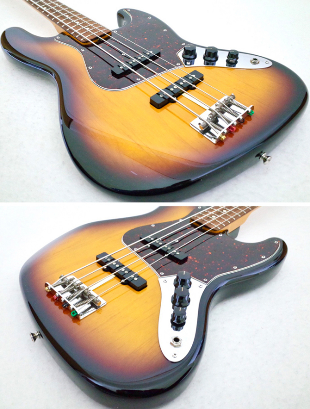 1997年 Fender Jazz Bass 3tone Sunburst プレミアム ユーズドギター