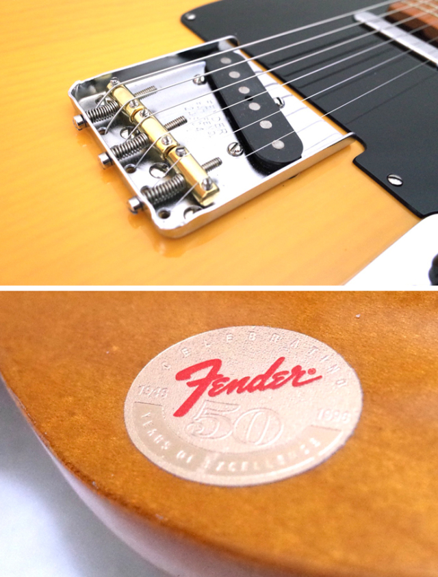 【希少】Fender USA Telecaster 50周年記念モデル 1996年 Fender 50th Anniversary Telecaster プレミアム