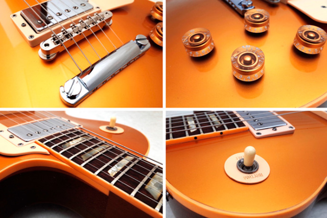 【値下】ギブソンレスポール Gibson Les Paul std’93 1993年 Gibson Les Paul Gold Top プレミアム ユーズドギター