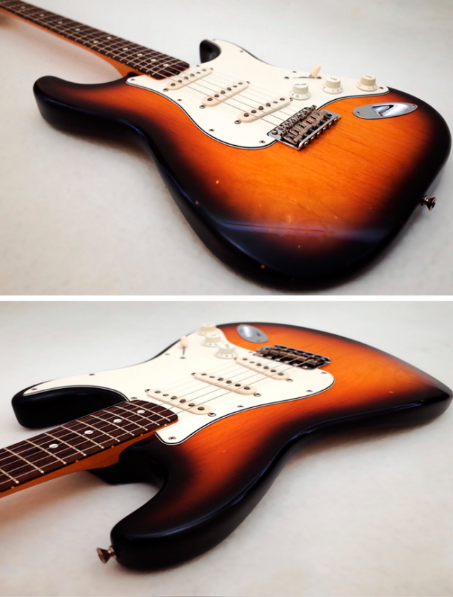 1991年 Fender Stratocaster 3tone Sunburst Vintage series