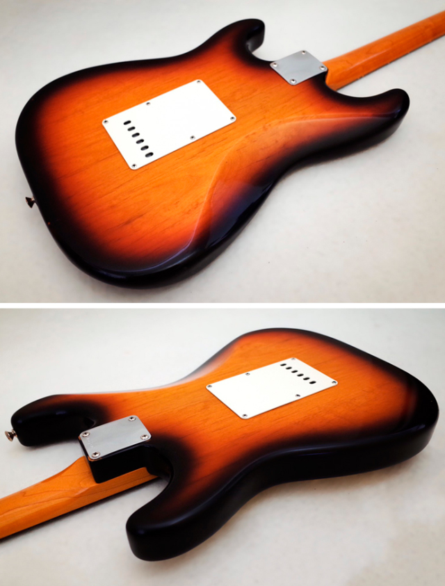 1991年 Fender Stratocaster 3tone Sunburst Vintage series