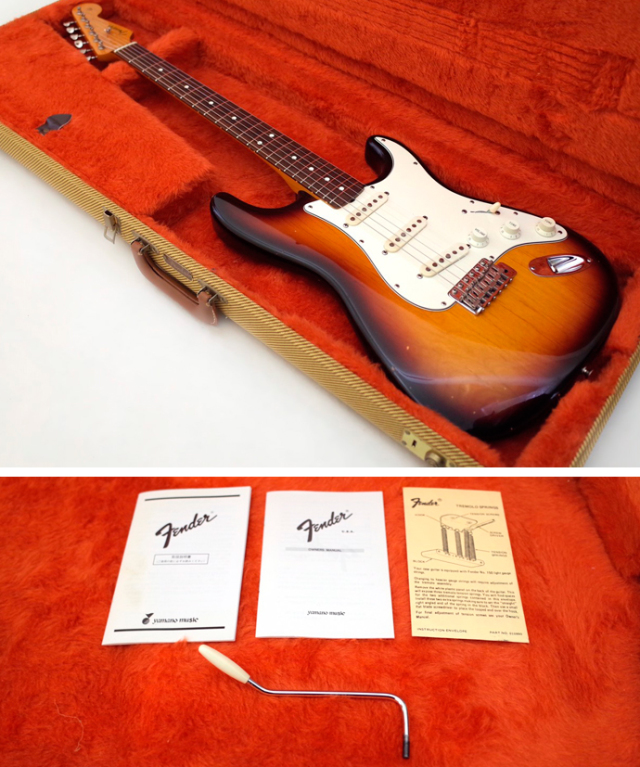 1991年 Fender Stratocaster 3tone Sunburst Vintage series