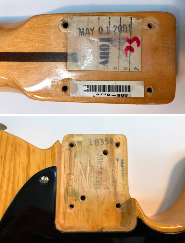 2001年 Fender Vintage Series Telecaste
