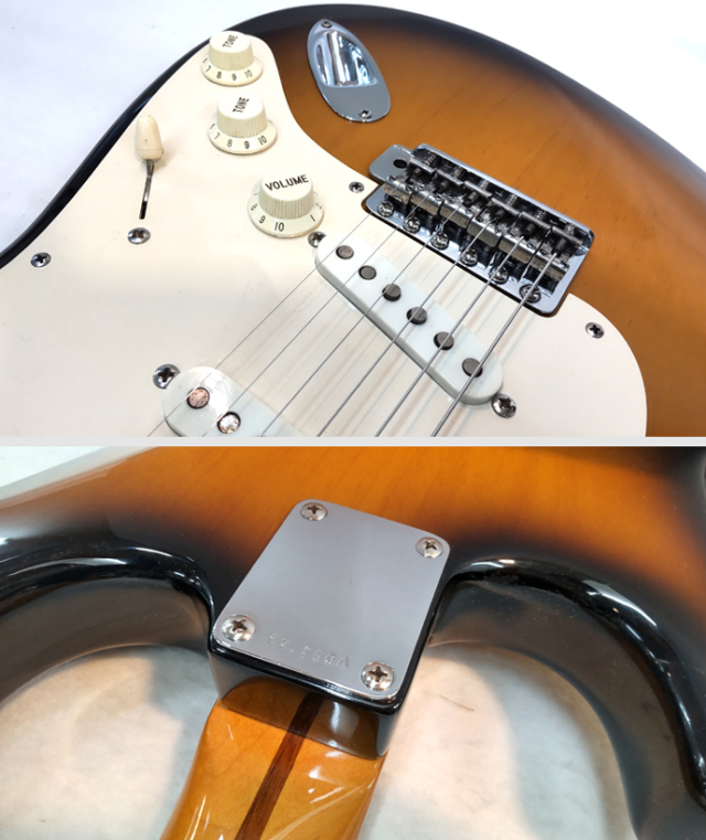 1991年 Fender Stratocaster 2Tone Sunburst プレミアム ユーズド