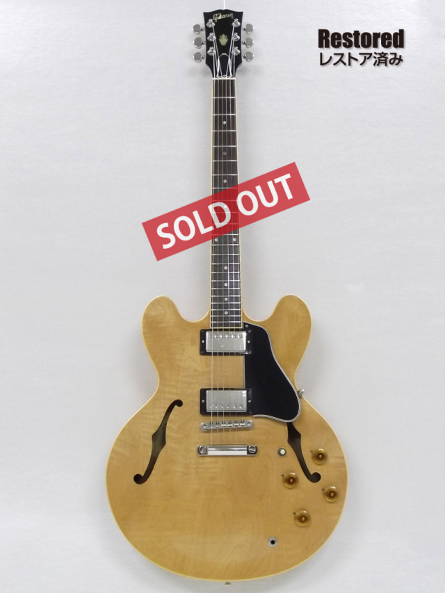 Gibson ES-335 Natural 1996年製 1996年 Gibson ES-335 ナチュラル プレミアム ユーズドギター