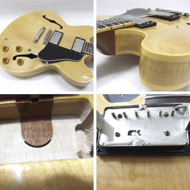 1996年 Gibson ES-335 ナチュラル プレミアム ユーズドギター 松下工房
