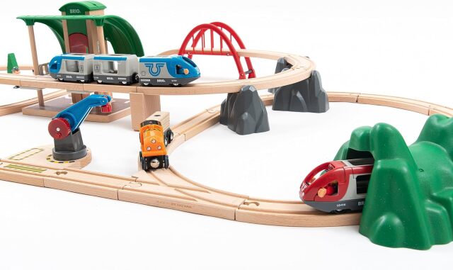 BRIO ＼おまけ付き／木のおもちゃ ブロック ビルダー ライト付