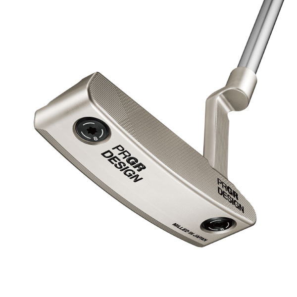 【新登場】【カスタム専用】PRGR DESIGN PUTTER BC-33 SOLID〔ブレード型〕〔2025年モデル〕