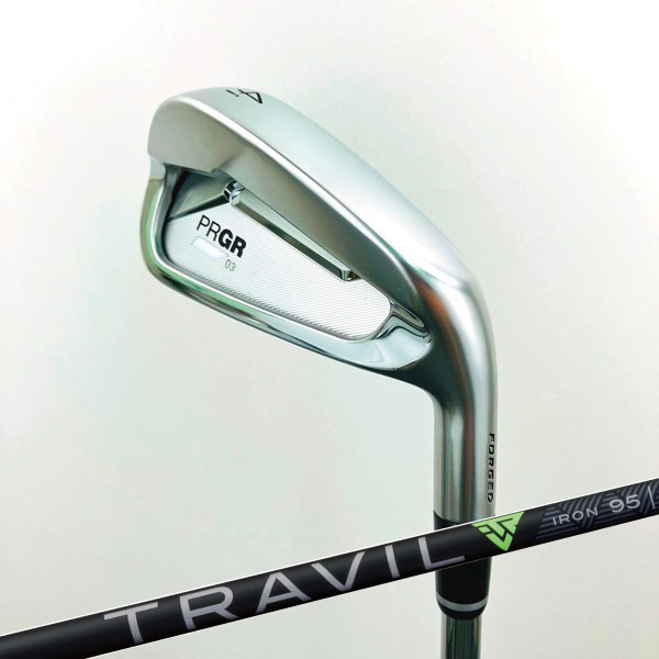 カスタム専用モデル】【PRGR IRONs】03L アイアン 〔単品3i,4i TRAVIL 
