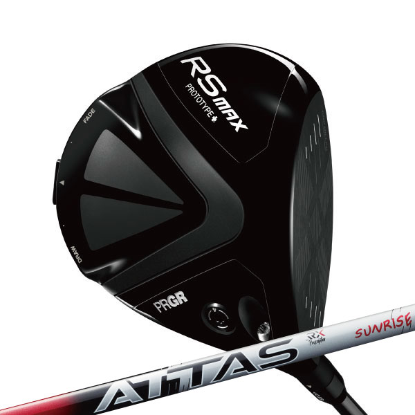【新登場】【カスタム専用モデル】RS MAX PROTOTYPE ワンクローバー ドライバー〔2025年モデル〕※ATTAS RX SUNRISE RED装着モデル