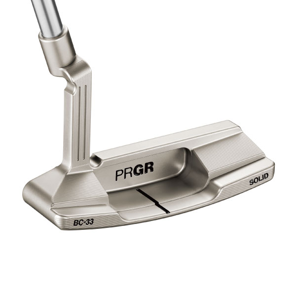 カスタム専用】PRGR DESIGN PUTTER BC-33 SOLID〔ブレード型〕〔2025年