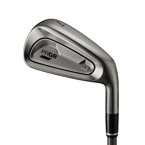 【新登場】【数量限定】【PRGR IRONs】【Limited Black Edition】03 アイアン〔#7-A 5本セット〕〔2025年モデル〕