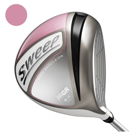 【お買い得】【高反発】PRGR SWEEP ドライバー〔ピンク〕〔2017年モデル〕※返品交換不可