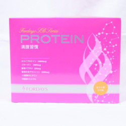【フォーデイズ FORDAYS】 PROTEIN 満腹習慣 15袋 (たんぱく含有食品(顆粒）)【ほうじ茶ラテ味】