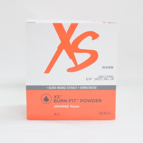 アムウェイ XS バーンフィット パウダー 30本 オレンジ味 植物抽出物含有加工食品 Amway